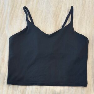 Athleta Girl Slate Blue Kids Crop Tank Top